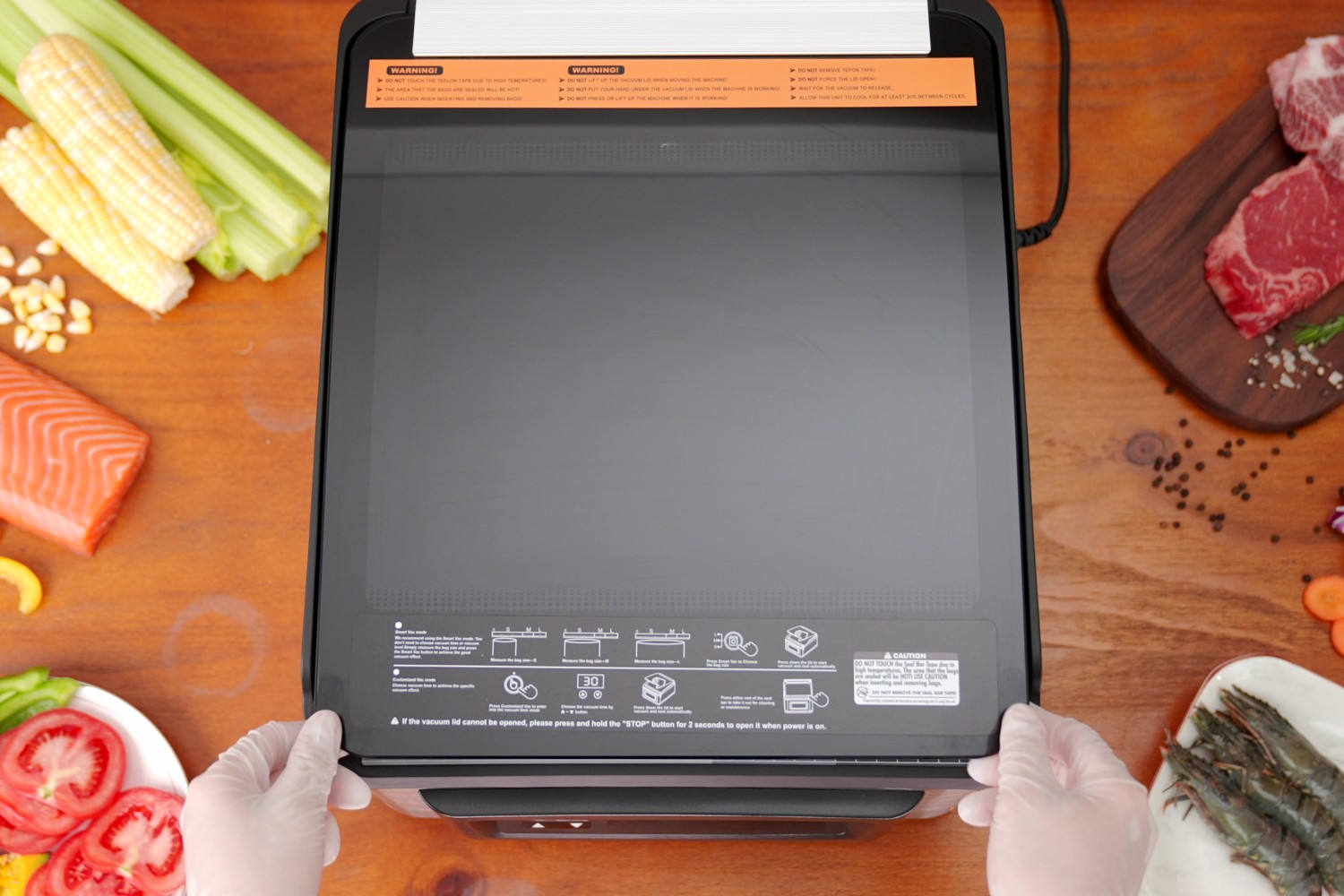 Chamber vacuum sealer